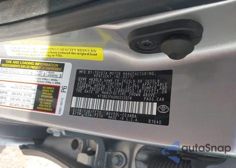 2017 Toyota Camry Le from USA, damaged, VIN 4T1BD1FK0HU222078